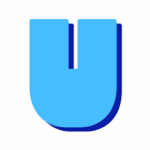 U-shaped blue icon representing TrueNumber brand identity.