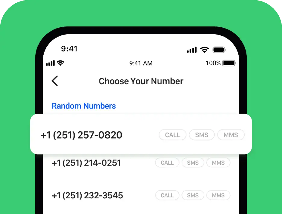 Versatile virtual phone number app for secure calling and messaging.