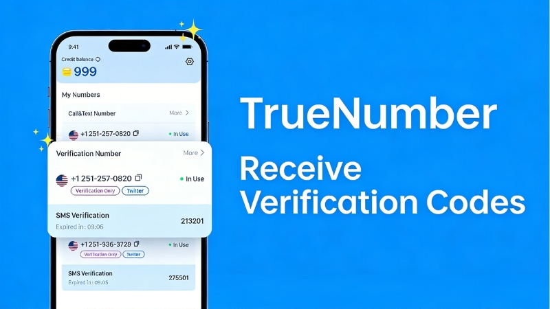 Receive verification codes easily for secure account verification and validation services. Enhance your online security with TrueNumber's SMS verification solutions.